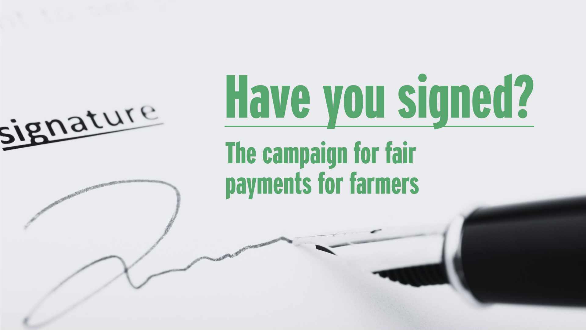 Fair pay campaign image